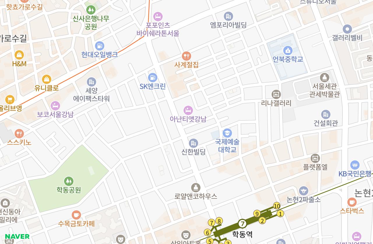 위치 지도