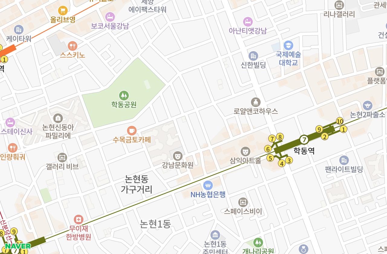 위치 지도