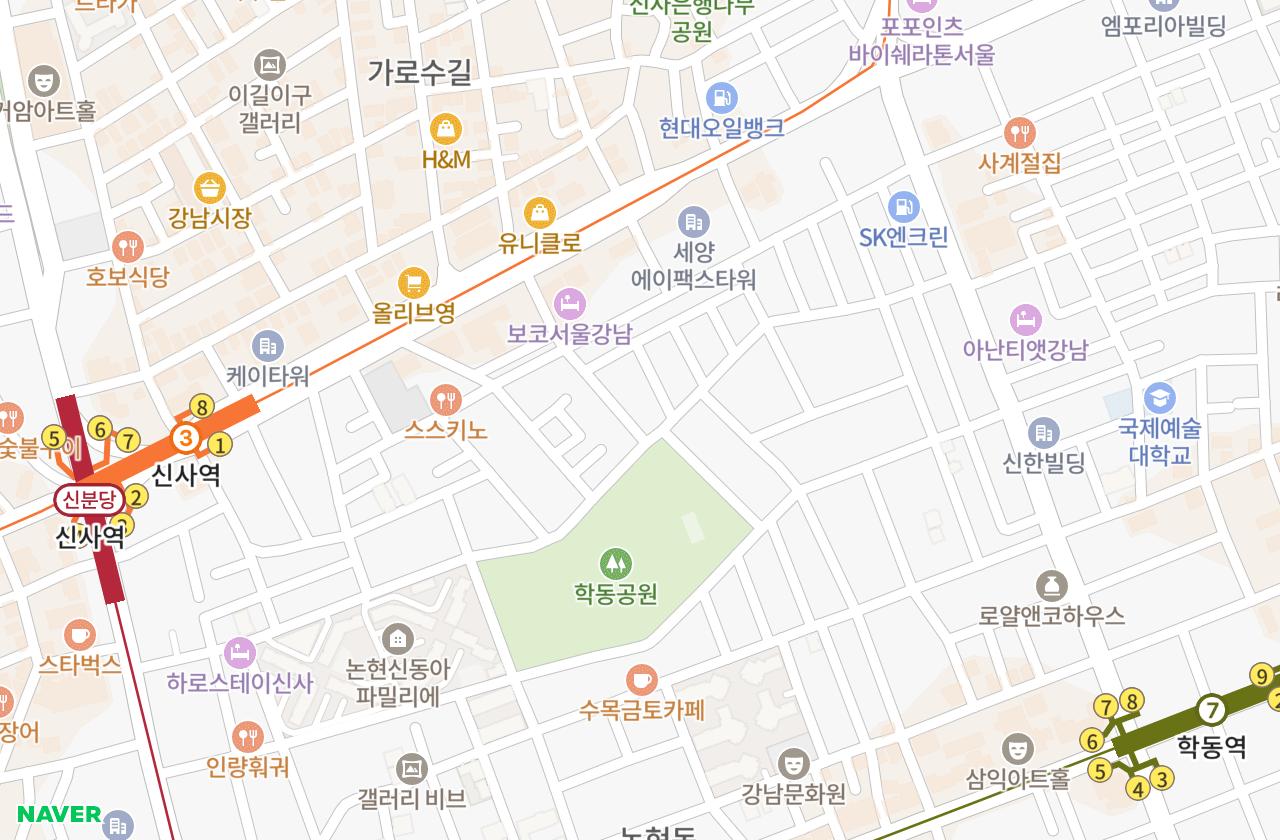 위치 지도