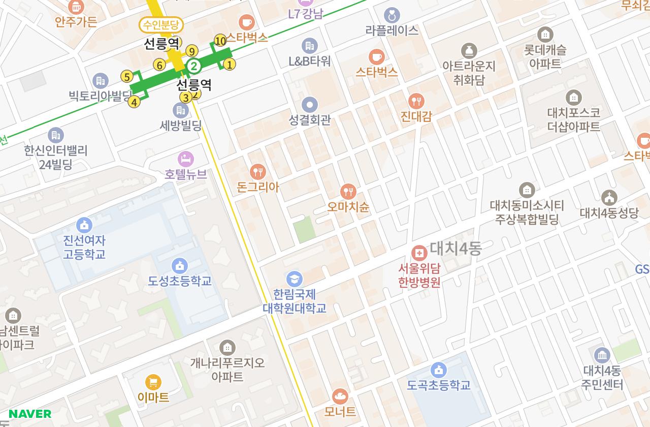 위치 지도