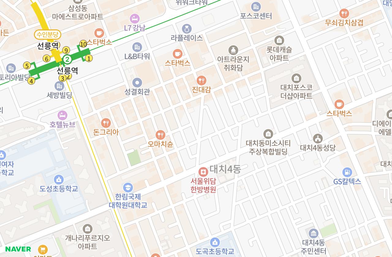 위치 지도
