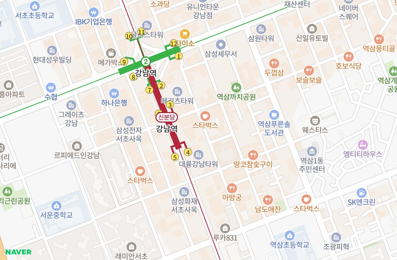 위치 지도